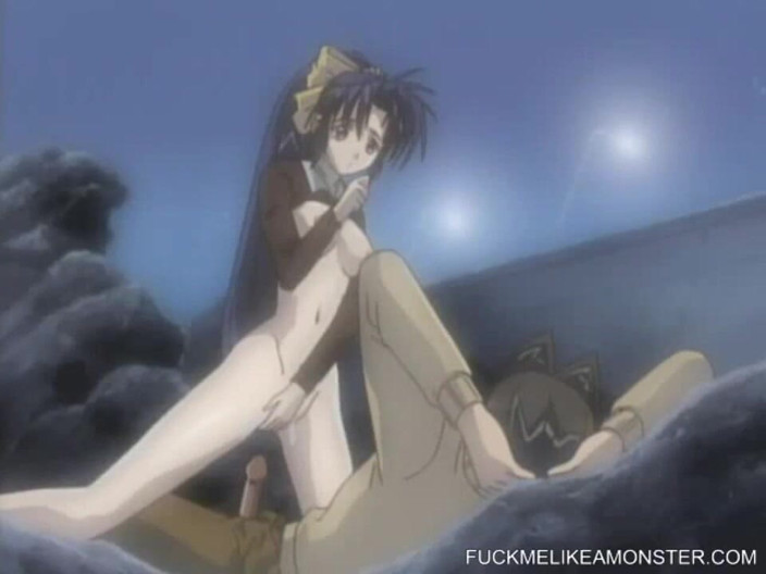 Fuck Me Like a Monster: Hentai kreslený romantický pár si užívá hardcore sex