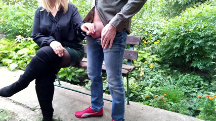 OurFetishLife: Naughty MILF is horny enough to do it outdoor