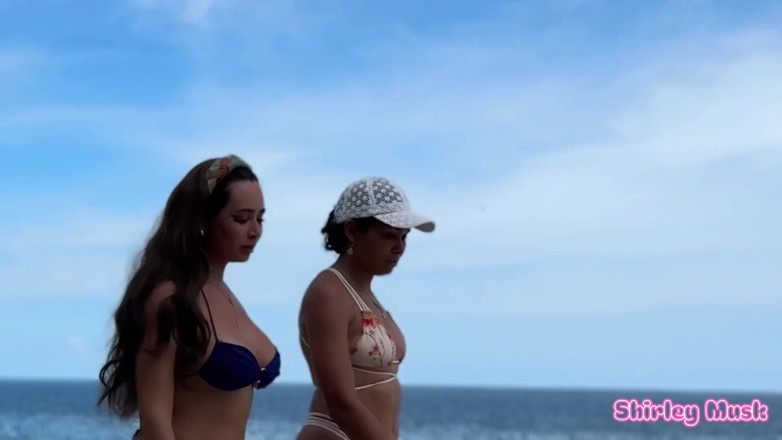 Shirley Musk: Forbidden Dreams.busty Latina Fucked Outdoors on the Beach