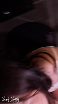 Blowjob in the Toilet
