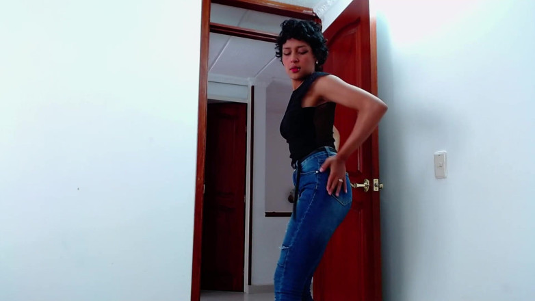 Anastasia Roberts: Fetish seluar jeans