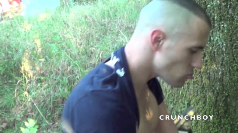 FRENCH AMATORS SEXTAPES: Twink fucked sexy straight boy in cruising forest outdoor