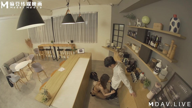 ModelMedia Asia: MDWP-0019 Ehebruch Café / Neue Voyeur-Serie