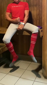 Další sexy a nadržená edging relace z Dilfjockdad87 v sauně