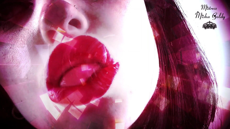 Goddess Misha Goldy: My red kisses on you