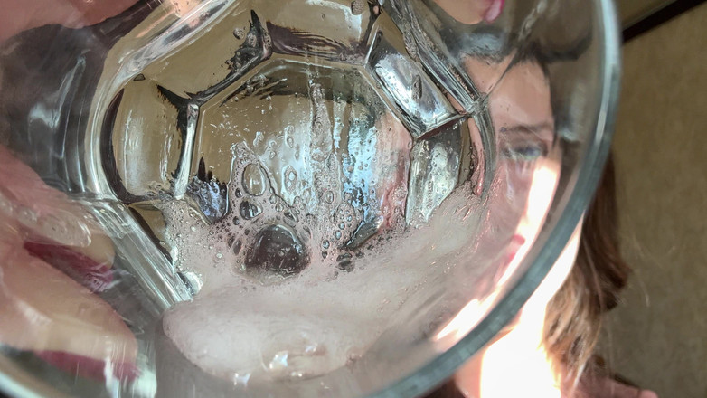 Hottie goddess: Uvula spucke nahaufnahme pOV