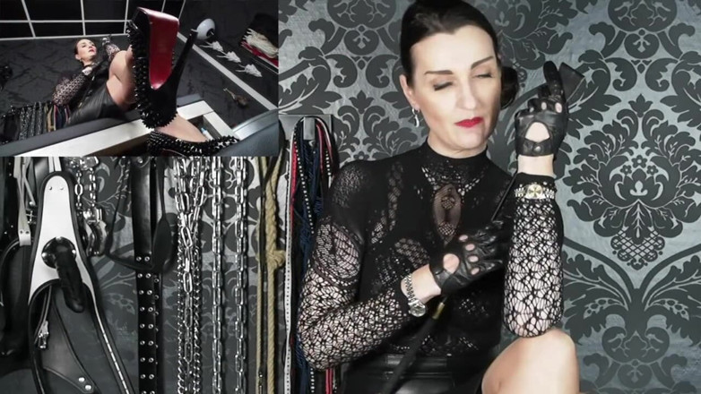 Lady Victoria Valente: Інструкція для зруйнованого оргазму, жіноче домінування, кліп від першої особи, розкішна леді