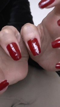 Exciting Long Red Fingernails, Ruined Orgasm, Lady Victoria Valente