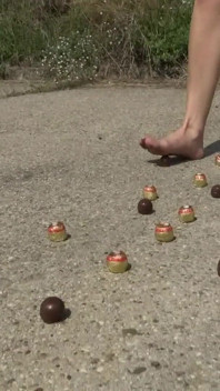 Crushing Girl Outdoor Chocolate Soles