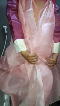Кроссдрессер, сперма в корейській традиційній сукні hanbok