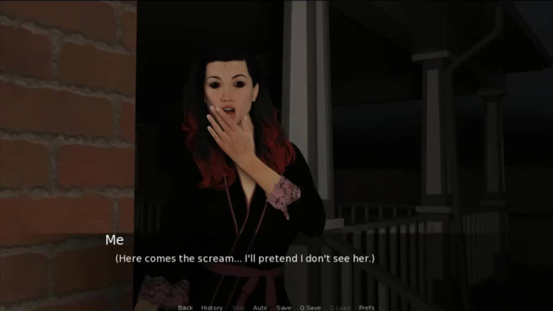 Visual Novels: Criza vieții mijlocii, partea 12 - Fute un străin într-un loc comun