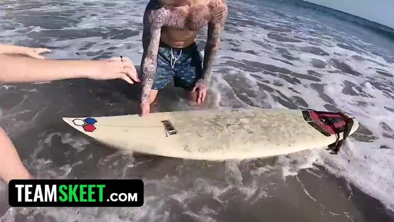 Team Skeet: Teach me how to surf and I will make your...