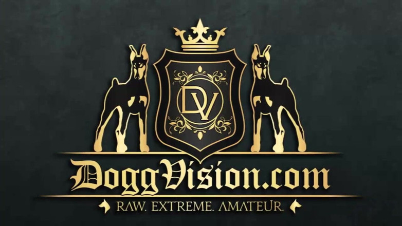 DoggVision: Harig poesje spuitende lesbische voorbinddildo lust - deel 2