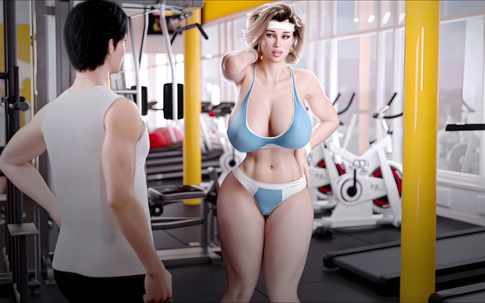Naughty gameplays: Horny MILF Wants a Big Dick to Suck It, Super...