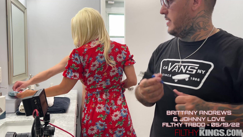 Filthy Kings: Bts Brittany Andrews - Anale Con La Matrigna