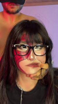 Japanese Stepsis Became Spider-girl... Hard Fuck Makes Her Human Again?
