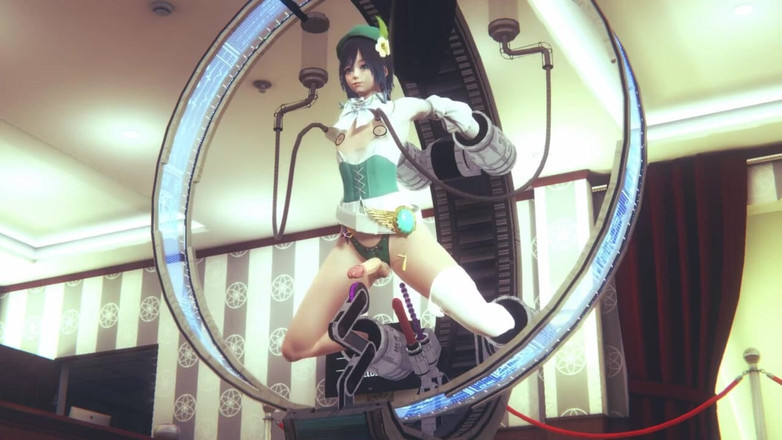 Yaoitube: Genshin Impact Yaoi - Венти в секс-машине и трахнули