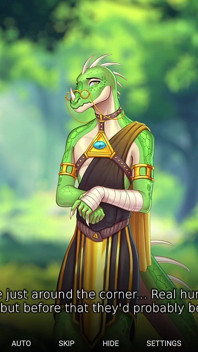Humans Are Not That Against Lizardwoman
