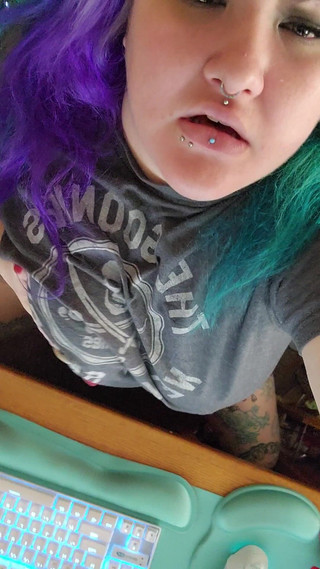 Aqua Marie: Sledujte, jak stříkám, když pracuji z domova