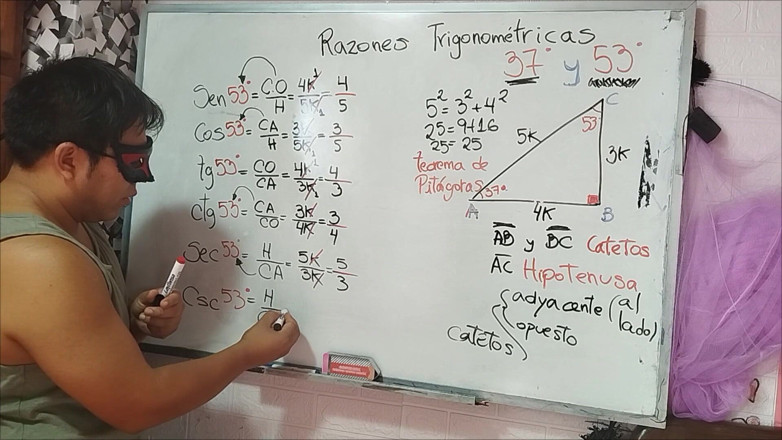 Rosaroja: 17 三角法:53 角度 - 三角比