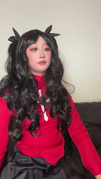 Rin tohsaka lagi asik cosplay solo sama chloe lin