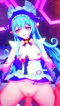 Genshin Impact - ฉากเย็ด Ntr ซุกซน mizuki - แอนิเมชั่นเฮนไต 3 มิติ