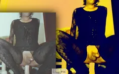 Kadın kılıklı ve dildosu