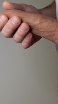 Extra Thick White Cock Produces Extra Big Cumshot