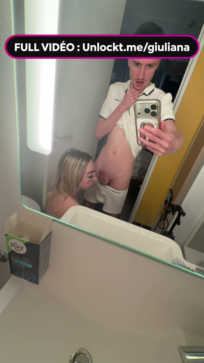 GIULIANA_OFFICIEL: I'm Fucking with a Skinny Guy at the Hotel