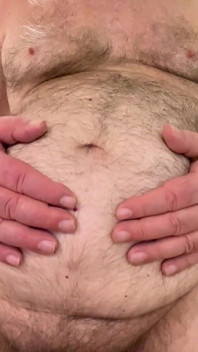 Coach Karl Rubs His Furry Belly for You 6940