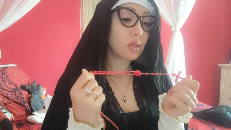 savannahamatoriale: A nun shouldn't burp!