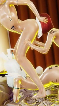 Yaoi - Femboy Trio, One Šuká jiného Při lízání zadku třetí