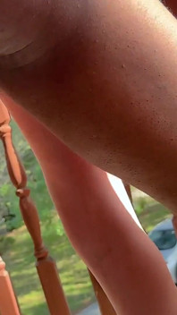 Balcony Banger: Savvy and Bella's Back-to-back Raunchy Romp