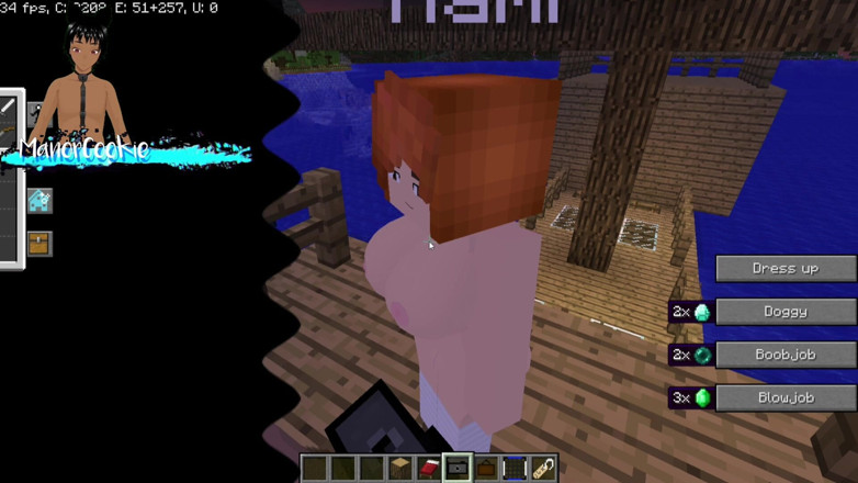 Manor Cookie: Minecraft Jenny Mod Fapcraft - Nami Is Horny and Has Some...