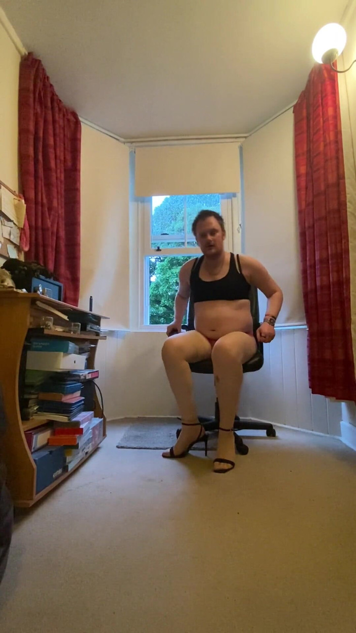 Ava Maxwell: JOI in Tan Stockings (short Version)