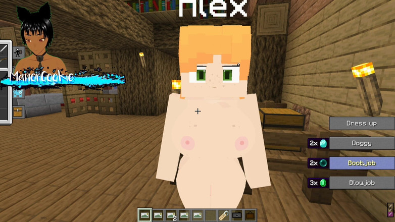 Manor Cookie: Minecraft Jenny Mod Fapcraft is Alex! Van Minecraft en ze...
