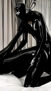 Latex Black Forest Girl Part 3