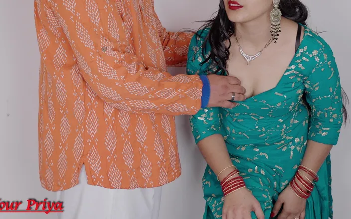 Your Priya: Horny Father in Law Feetjob and Handjob