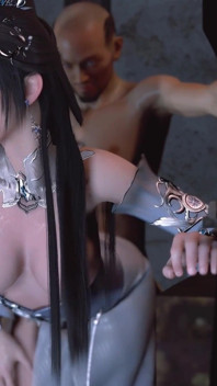 3D sexy ragazza asiatica mostra i suoi piedi perfetti ed è stata scopata da uno sconosciuto