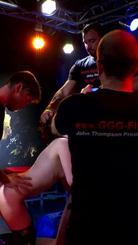 Ggg John Thgompson- Live Casting Gangbang Babe Shows off Horny Pussy Ass and Cumshot