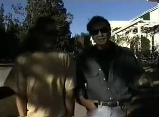 Outdoor pervs: Hot professor gets doubled teamed during office hours