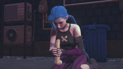 Waifu club 3D: Jinx thích thủ dâm những con cu to
