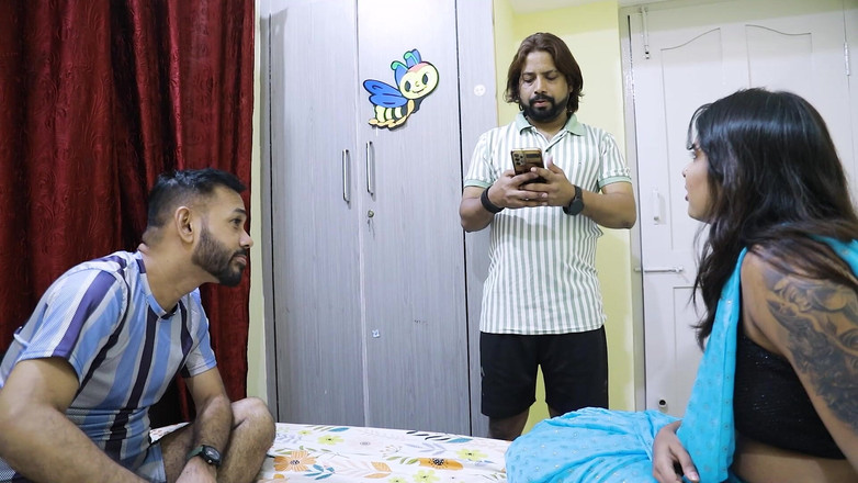 Uncutadda: A Sexy Girl Fucked Her Neighber Two Boys, Hardcore Sexy...