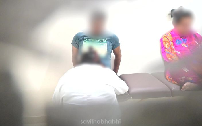 savithabhabhi: Indischer arzt hat spaß mit einem patienten, während ein anderer...