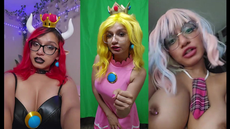 Goddess Rarity: Nữ thần rarity cosplays như đào để cung cấp cho bạn một...