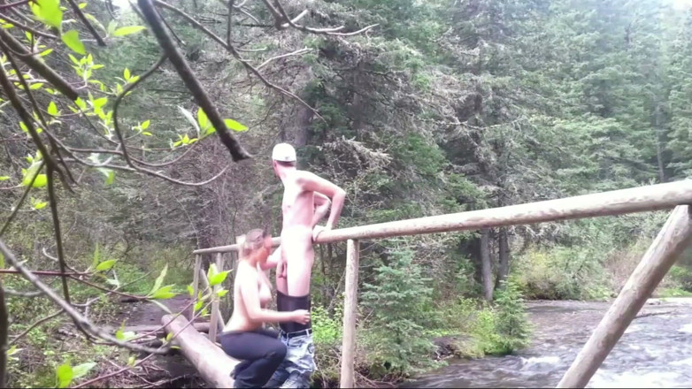 Mya Lane: A College Girl Being Wild Outdoors Compilation