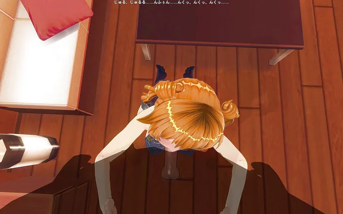 H3DC: 3D Hentai POV redhead girl sucks cock until you cum