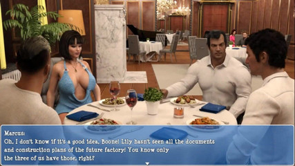 Dirty GamesXxX: Lily dari lembah: suri rumah pada makan malam perniagaan