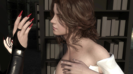 Kimdam3d: Fggb 74 Hermoine, Bellatrix e Claire Pre Heavy Metal 2026, 3 di 27