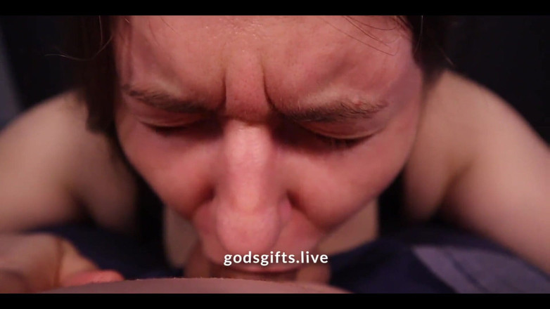 Godsgifts1: POV Sex oralny i spust połykanie
